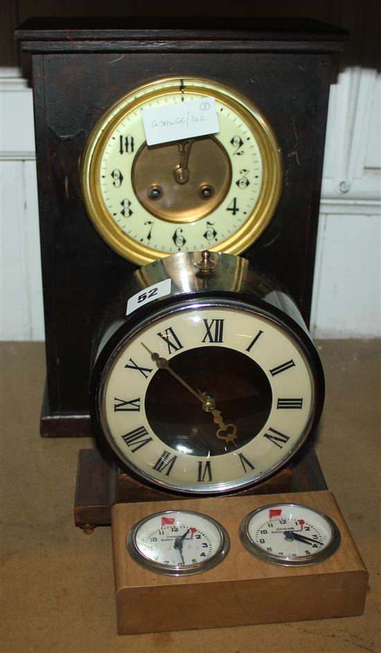 2 clocks & chess timer